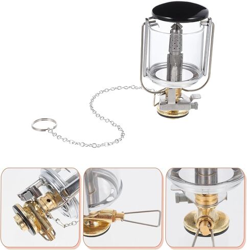 Camping Gas Lantern Outdoor Gas Lamp Portable Fuel Lantern with Heating Function Compact Tent Light for Hiking and Emergency Use in Saudi Arabia