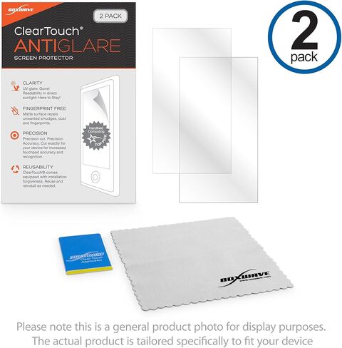 BoxWave Screen Protector Compatible with Nintendo Switch Lite - ClearTouch Anti-Glare (2-Pack), Anti-Fingerprint Matte Film Skin in Saudi Arabia