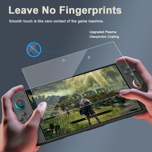 Tempered Glass Screen Protector Kit for Nintendo Switch 2 7.9" 2025，Includes Easy Align Frame for Bubble/Dust Free Application （3-Pack） in Saudi Arabia