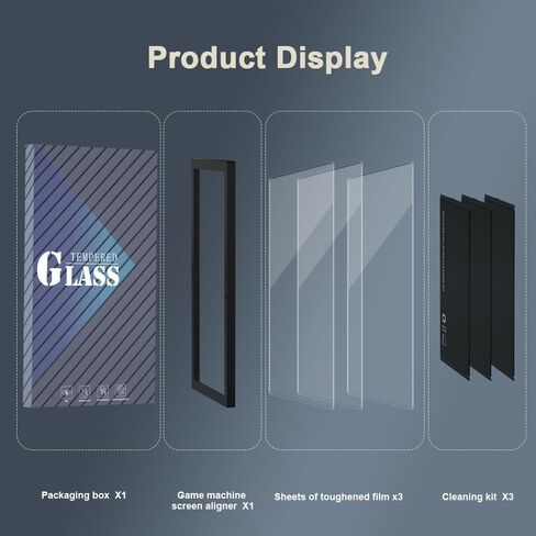 Tempered Glass Screen Protector Kit for Nintendo Switch 2 7.9" 2025，Includes Easy Align Frame for Bubble/Dust Free Application （3-Pack） in Saudi Arabia