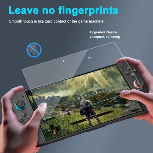 Design for Nintendo Switch 2 (2025) Screen Protector, Auto-Align Frame & 3S Installation, Full Coverage Tempered Glass, [2-Pack with Dust-Free Kit] in Saudi Arabia