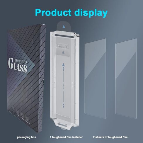 Design for Nintendo Switch 2 (2025) Screen Protector, Auto-Align Frame & 3S Installation, Full Coverage Tempered Glass, [2-Pack with Dust-Free Kit] in Saudi Arabia