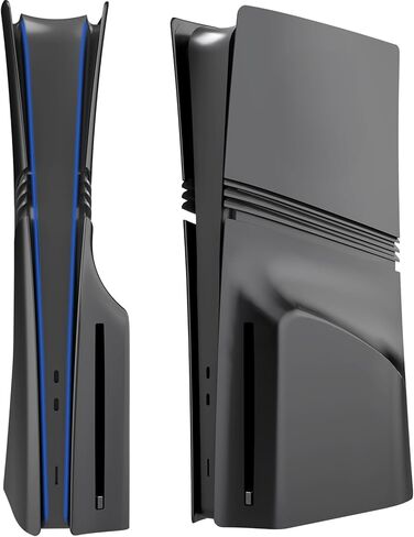 لوحة الواجهة البديلة لجهاز PS5Pro (متوافقة مع إصدار محرك الأقراص الضوئية) مصنوعة من غلاف ABS المتين، تصميم خفيف الوزن ومقاوم للصدمات متوفر بألوان مختلفة، سهل التركيب مع الأصل in Saudi Arabia
