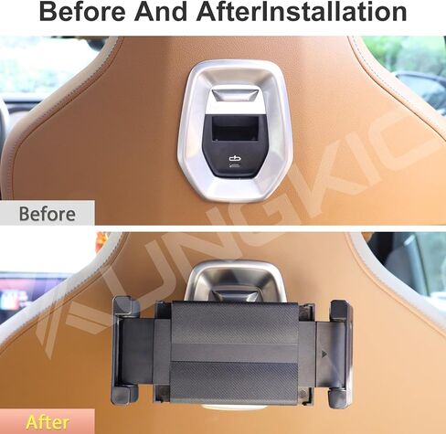 KUNGKIC for BMW Tablet Holder Seat Ipad Holder for BMW X3 X5 X6 I20 G05 G06 G45 G60 G61 G70 Back Seat Phone Holder in Saudi Arabia