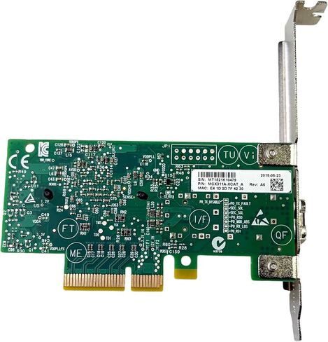MCX311A-XCAT ConnectX-3EN 10 Gigabit PCI Express x4 SFP+ Ethernet Network Mellanox Adapter in Saudi Arabia