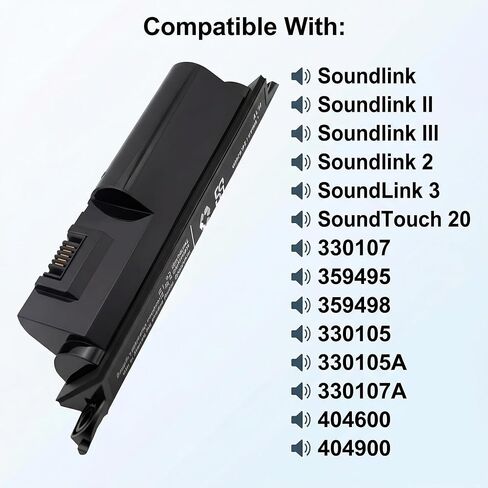 Soundlink 404600 Battery for soundlink 3 soundlink 2 330105 330107 359495 359498 3400mAh Newly Upgraded Large Capacity in Saudi Arabia