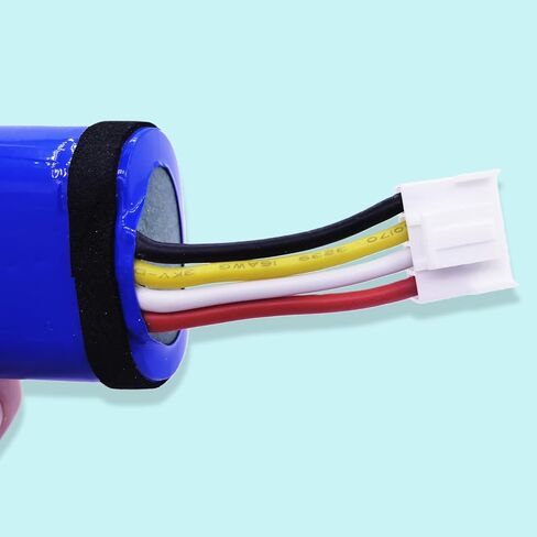 بطارية بديلة LIXIEK لجهاز JBL Flip 6 GSP-1S2P-F6D بطارية ليثيوم أيون 4800 مللي أمبير في الساعة لجهاز Flip 6 مكبر صوت بخاصية البلوتوث قابل للنقل 3.6 فولت in Kuwait
