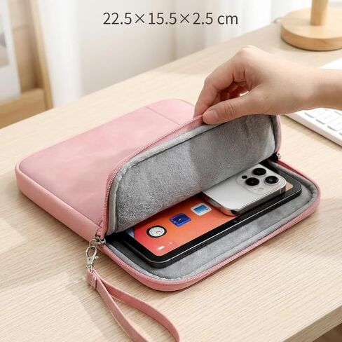 Multifunctional Tablet Sleeve for 7-8.8 Inch Tablets - Thickened, Shockproof, and Dustproof Protective Case, Slim Portable Storage Bag Ideal for Travel and Office Use in Saudi Arabia