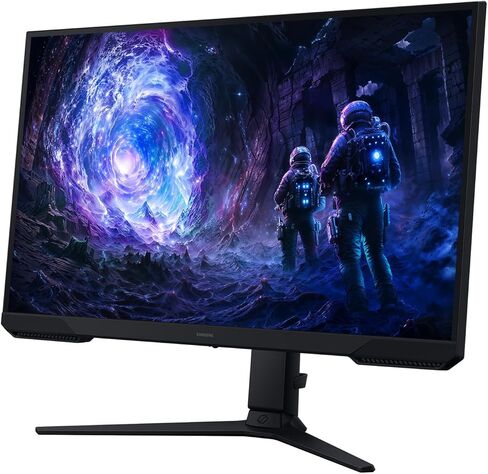 Samsung 27" Odyssey G5 (G51F) Gaming Monitor - QHD (1440P), 180Hz, 1ms, AMD FreeSync, HDR10, Height Adjustable Stand, Black Equalizer, Virtual Aim Point, Auto Source Switch+, LS27FG512ENXZA in Saudi Arabia