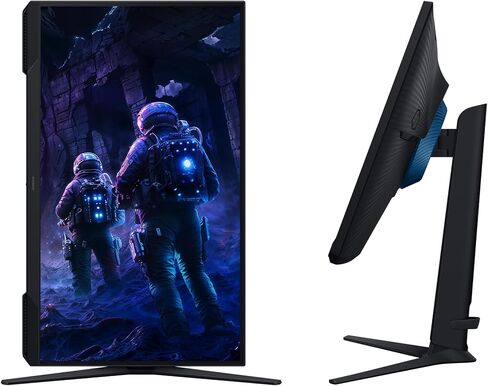 Samsung 27" Odyssey G5 (G51F) Gaming Monitor - QHD (1440P), 180Hz, 1ms, AMD FreeSync, HDR10, Height Adjustable Stand, Black Equalizer, Virtual Aim Point, Auto Source Switch+, LS27FG512ENXZA in Saudi Arabia
