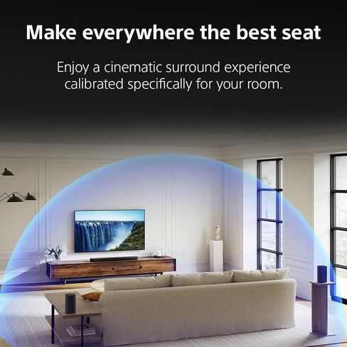 Sony BRAVIA Theater Bar 7 Soundbar with Included BRAVIA Theater Sub 7 Wireless Subwoofer, Dolby Atmos®/DTS:X®, 2026 Model in Saudi Arabia