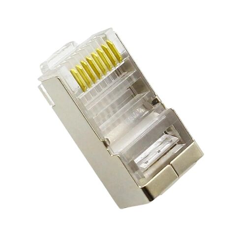50 قطعة موصل Rj45 Cat6 8p8c محطات كابل مفاتيح مودم in Kuwait