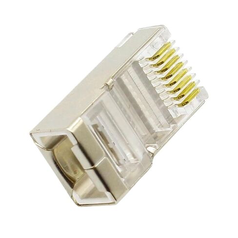 50 قطعة موصل Rj45 Cat6 8p8c محطات كابل مفاتيح مودم in Kuwait