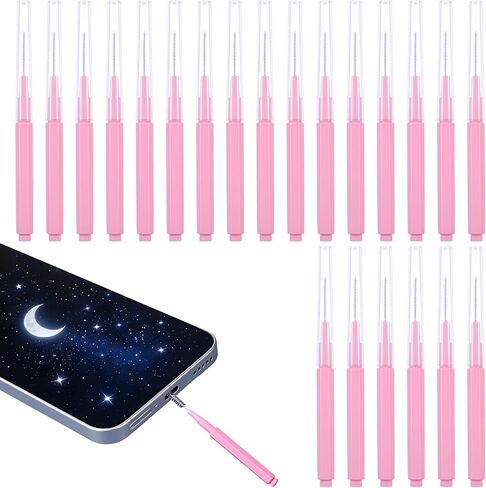 Cell Phone Cleaning Kit 22 Pcs Phone Charging Port Cleaner Anti-Clogging Mini Cleaning Dust Remover Tools USB C Speaker Port Clean Kit fit for Cell Phones Earbuds in Saudi Arabia