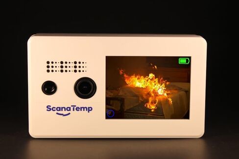 AI Thermal Flame & Heat Detector for EV Charging, E-Bike Battery, and Garage Safety | Advanced Sound Monitor System in Saudi Arabia