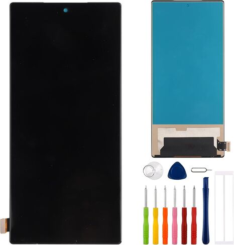 TFT LCD Display Touch Screen Digitizer Assembly Repair Replacement 6.8" for REDMAGIC 9 Pro with Tools（Black） in Saudi Arabia
