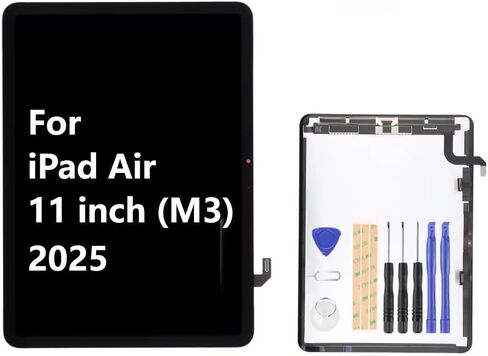 for iPad Air 11 2025 A3267, A3270, A3266LCD Screen Replacement Display LCD Assembly and Glass Touch Digitizer Repair Kit in Saudi Arabia