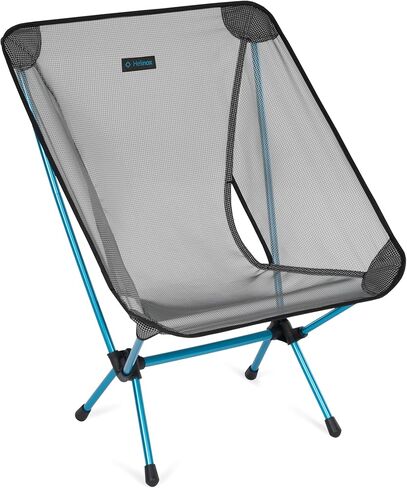 Helinox Chair Zero LT, 1.12 lbs Lightweight Camping Chair, Durable Ripstop, Compact Size, Portable and Packable Seat, Strong and Ultralight Frame, Backpacking Travel Essential, Cyan in Saudi Arabia