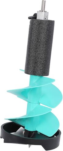 YWBL-WH Ice Auger Tool, 50cm 8in Diameter, Premium Materials, Buoyant Design for Floating, Incisive Blades, Protective Guards, Compatible, Ideal for Enthusiasts in Saudi Arabia