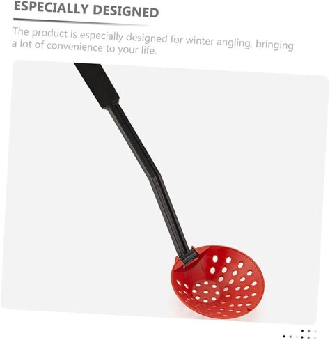 Folding Ice Fishing Spoon Carp Fishing Tool Ice Scoop for Freezer Ergonomic Handle in Saudi Arabia