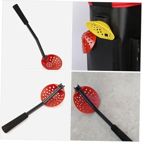 Folding Ice Fishing Spoon Carp Fishing Tool Ice Scoop for Freezer Ergonomic Handle in Saudi Arabia