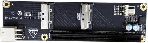 بطاقة محول MCIO إلى PCIe مع PCIe X16 تدعم PCIe 5.0 و4.0 و3.0 in Saudi Arabia