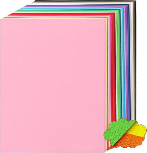 60 Sheets Textured Colored Cardstock - 8.5 x 11.0 inch / 30 Colors 85Ib 230gsm 21.6 x 27.9 cm Heavyweight Card Paper for DIY Card Art Paper Crafting Scrapbook Festive Decor UAP14 in Saudi Arabia