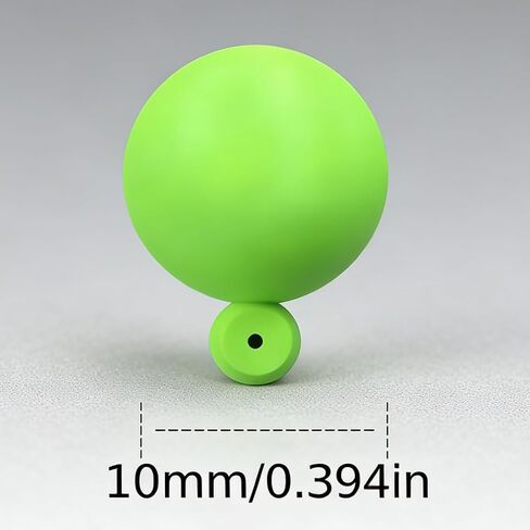 10pcs European-Style Carp Reverse Bottom Fishing Floating Beads, Round Bait Fishing Beads, Roneri Rig, High Buoyancy Lure, Popping Bobber in Saudi Arabia