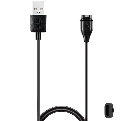 شاحن Garmin Venu 4/X1/3S/3/2S/2 Plus/2/Sq/Sq 2/Venu، كابل شحن USB A بديل مع قابس مضاد للغبار (عبوتان) in Kuwait