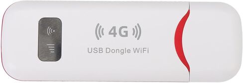 Generic 4G LTE USB Modem, Portable Wireless Mobile Hotspot Router 150Mbps with SIM Card Slot, for Europe Asia Oceania Africa in Saudi Arabia