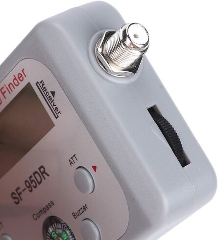 Digital Satellite Signal Meter Finder Instrument, Compact Portable Size, Lightweight - High Sensitivity Display, Illuminated for Night Use, Easy Satellite Dish Alignment in Saudi Arabia