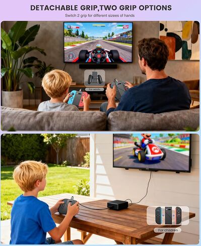 حامل قبضة الشحن لـ Switch 2 / Switch [التشغيل أثناء الشحن] محطة شاحن متوافقة مع Nintendo 2 w Dynamic Light in Kuwait