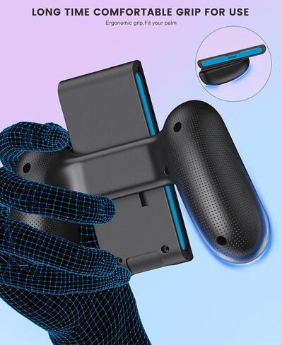 حامل قبضة الشحن لـ Switch 2 / Switch [التشغيل أثناء الشحن] محطة شاحن متوافقة مع Nintendo 2 w Dynamic Light in Kuwait