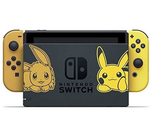 Nintendo Switch Let's Go Pikachu Limited Edition Console with Joycon + Pokeball Plus Controller (Renewed) in Saudi Arabia