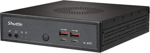 Shuttle XPC Slim DN11H5 Barebone PC Intel Core Ultra 5 125H 28W CPU No Ram No HDD/SSD No OS (Vesa Mount Included) in Saudi Arabia