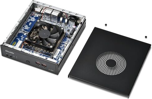 Shuttle XPC Slim DN11H9 Barebone PC Intel Core Ultra 5 185H 28W CPU No Ram No HDD/SSD No OS (Vesa Mount Included) in Saudi Arabia
