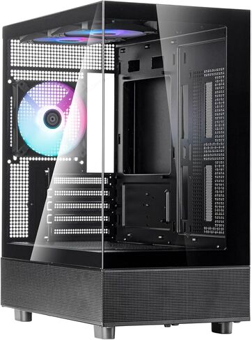 Silverstone Technology Lucid 05 Exquisite ATX Chassis with a Bold 270° Panoramic View, SST-LD05-W-ARGB in Saudi Arabia