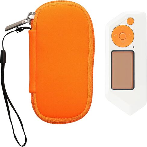kwmobile Neoprene Cover Compatible with Flipper Zero Case - Soft Cases for Multifunctional Tool - Neon Orange in Saudi Arabia