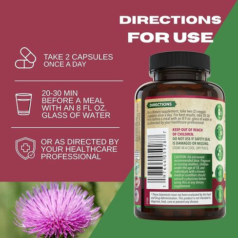Liver Cleanse Detox & Repair Formula. Liver Support Supplement with Dandelion Root Silymarin Milk Thistle Turmeric & Artichoke Extract for Liver Health Support. Milk Thistle Liver Detox 90 Pills in Saudi Arabia
