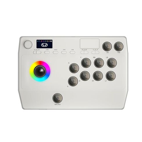Saitake Wireless Arcade Fight Stick Joystick for PC,Android,IOS,Switch 1/2,PS3,PS4, Arcade Stick Supports Bluetooth, 2.4G Receiver and Wired Connection,with a 3.5 mm Audio Jack in Saudi Arabia