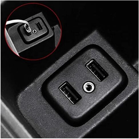 Dual USB Port AUX Car Player 13519224|Compatible with Suburban Chevrolet GMC 2016-2018 - Center Console Audio USB Interface Replacement in Saudi Arabia