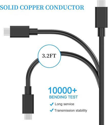 5V Fast USB Type C Charger for Android Tablet, Cwowdefu,Dreamtab,ONN,Aocwei,Byybuo,Asus, New Amazon Kindle 2024 11th 12th Fire 7, HD 8 10 Max 11 Pro，LG/Samsung Galaxy Tablet Charging Cable in Saudi Arabia