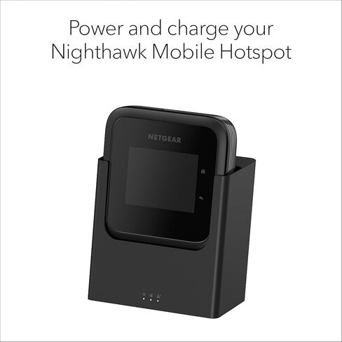 NETGEAR Nighthawk 2-Port Gigabit Ethernet Cradle (MD200) – Power & Wired Connections for Your Nighthawk M7, M6 Pro or M6 Mobile Hotspot with Active Cooling Fan in Saudi Arabia