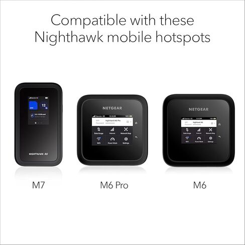 NETGEAR Nighthawk 2-Port Gigabit Ethernet Cradle (MD200) – Power & Wired Connections for Your Nighthawk M7, M6 Pro or M6 Mobile Hotspot with Active Cooling Fan in Saudi Arabia