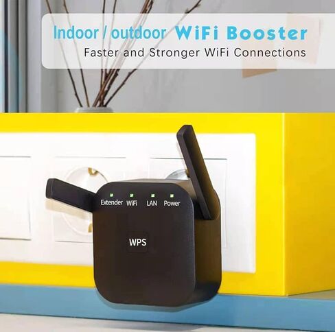 2026 Fastest WiFi Extender, WiFi Repeater, WiFi Booster, Covers Up to 10000 Sq.ft and 60 Devices, Internet Booster - with Ethernet Port, Quick Setup, Home Wireless Signal Booster in Saudi Arabia