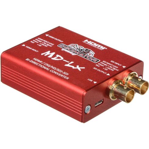محول Decimator MD-LX HDMI/SDI ثنائي الاتجاه (4 عبوات) مع 4 كابلات HDMI in Saudi Arabia