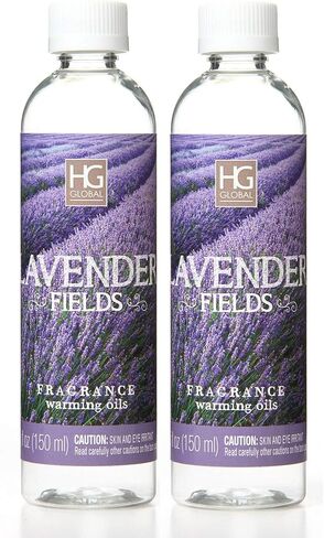 Hosley Japanese Cherry Blossom Fragrance Warming Oils, Set of 2, 5oz Each. Ideal Gift for Weddings, spa, Reiki, Meditation, Bathroom Settings.P1 in Kuwait