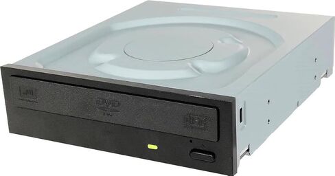 PIODATA DVR-S21WBK 24X محرك أقراص SATA CD/DVD داخلي، 8X DVD+RW، 8X DVD+R DL، 6X DVD-RW، 16X DVD-ROM، 48X CD-R/CD-ROM، أسود in Kuwait