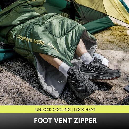 BISINNA Warm Weather Sleeping Bag Ultralight Portable Backpacking Lightweight Sleeping Bags for Adult Kids Outdoor Hiking Camping in Saudi Arabia