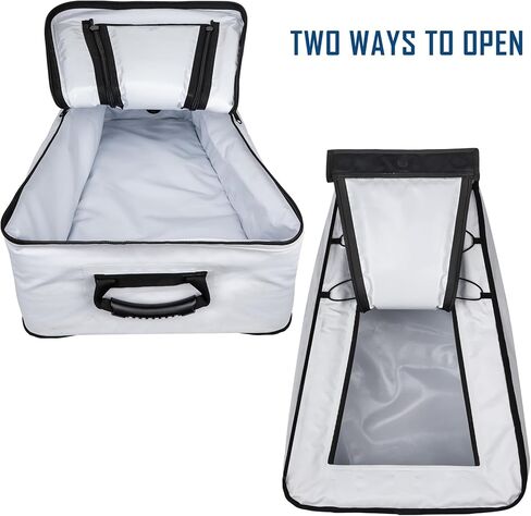 THKFISH Insulated Kayak Fish Cooler Bag, 24.5in Kayak Cooler Backpack for Fishing Operation with Dual Zipper and Magnetic Open Keeps Ice Cold for 24 Hours in Saudi Arabia